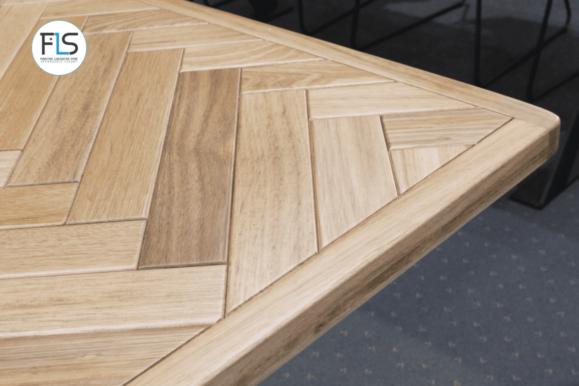 Bally - 2000mm Dining Table - Australian Messmate Timber - Clearance ...